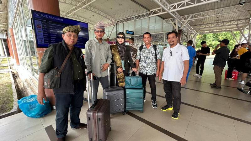 Giliran Delegasi PWI Jatim Tiba di Pekanbaru